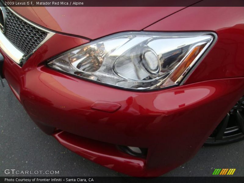 Matador Red Mica / Alpine 2009 Lexus IS F