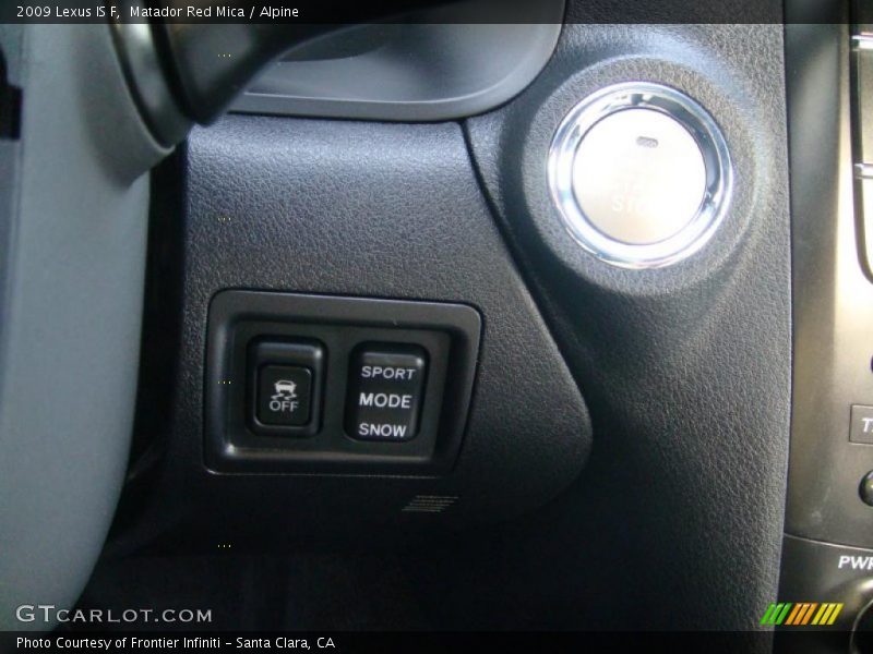 Controls of 2009 IS F