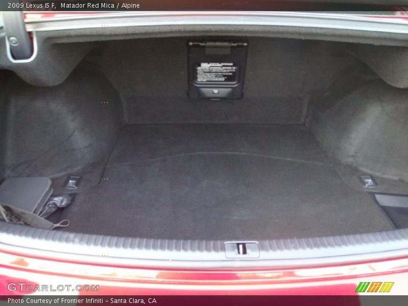  2009 IS F Trunk