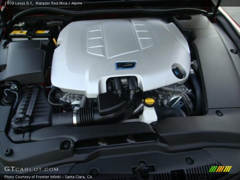  2009 IS F Engine - 5.0 Liter DOHC 32-Valve Dual VVT-iE V8