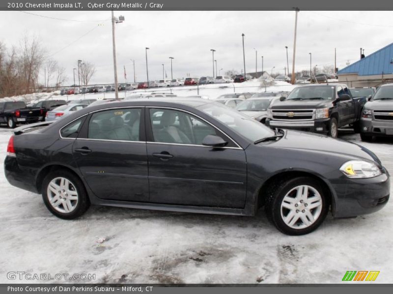 Cyber Gray Metallic / Gray 2010 Chevrolet Impala LT