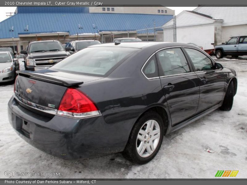 Cyber Gray Metallic / Gray 2010 Chevrolet Impala LT