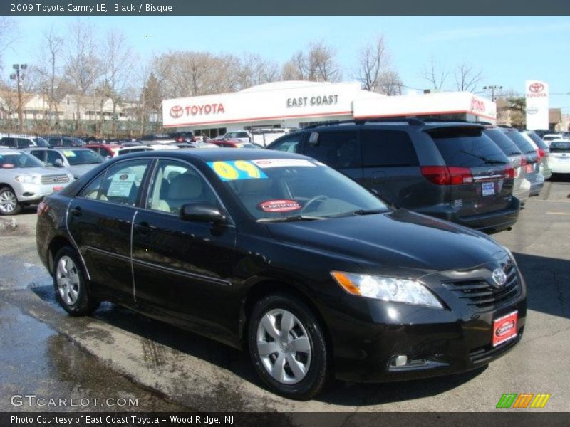 Black / Bisque 2009 Toyota Camry LE