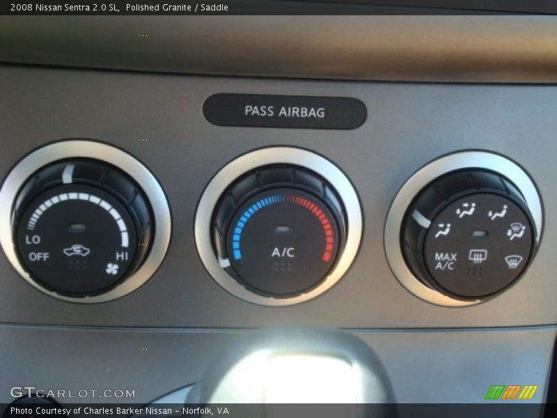 Polished Granite / Saddle 2008 Nissan Sentra 2.0 SL