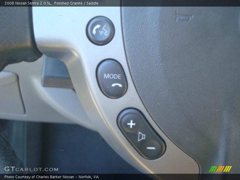 Polished Granite / Saddle 2008 Nissan Sentra 2.0 SL
