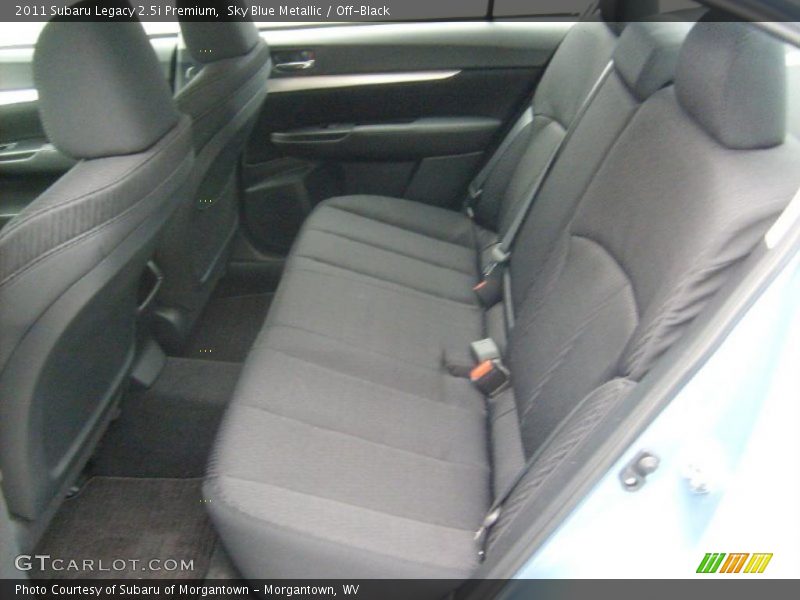 Sky Blue Metallic / Off-Black 2011 Subaru Legacy 2.5i Premium