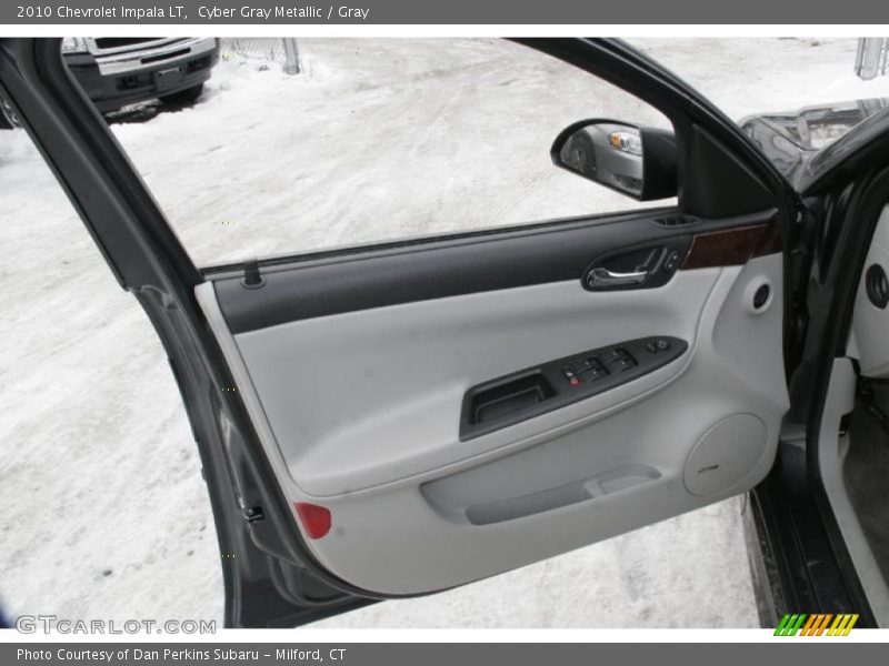 Cyber Gray Metallic / Gray 2010 Chevrolet Impala LT