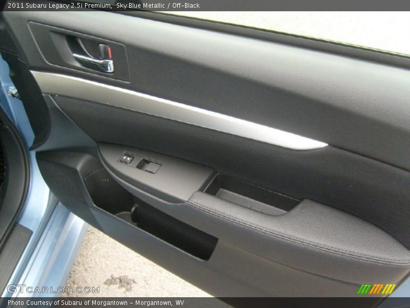 Sky Blue Metallic / Off-Black 2011 Subaru Legacy 2.5i Premium