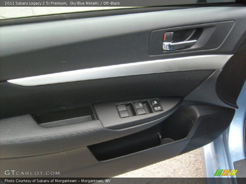 Sky Blue Metallic / Off-Black 2011 Subaru Legacy 2.5i Premium