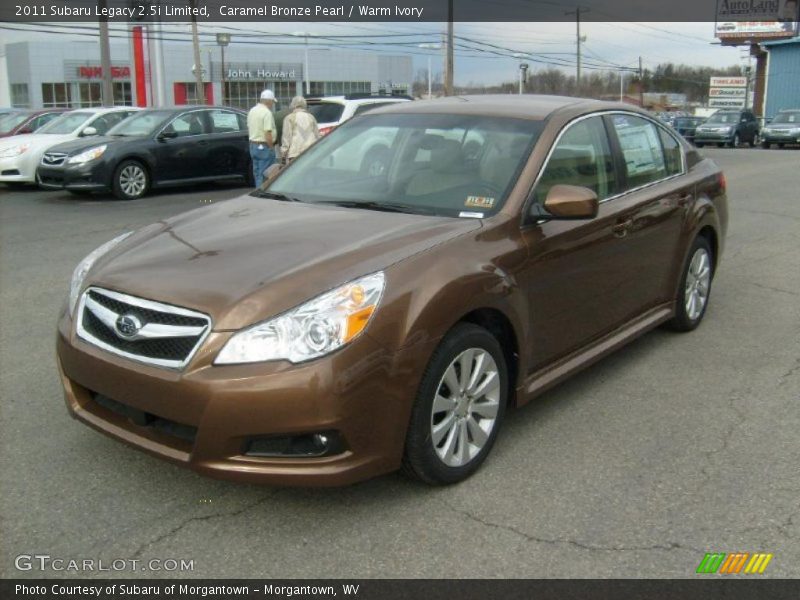 Front 3/4 View of 2011 Legacy 2.5i Limited