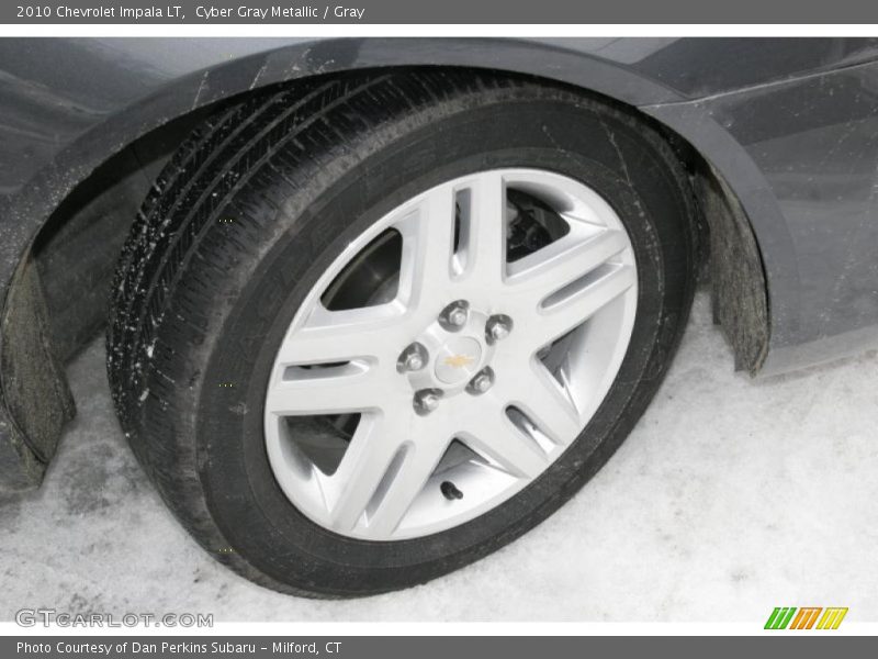 Cyber Gray Metallic / Gray 2010 Chevrolet Impala LT