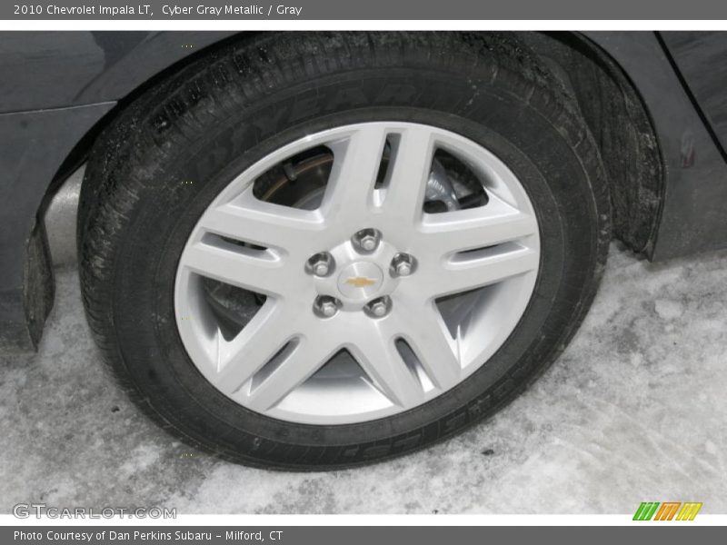 Cyber Gray Metallic / Gray 2010 Chevrolet Impala LT