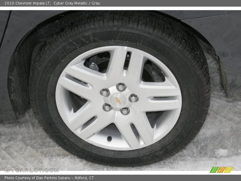 Cyber Gray Metallic / Gray 2010 Chevrolet Impala LT
