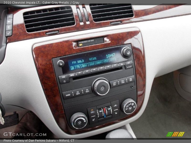 Cyber Gray Metallic / Gray 2010 Chevrolet Impala LT