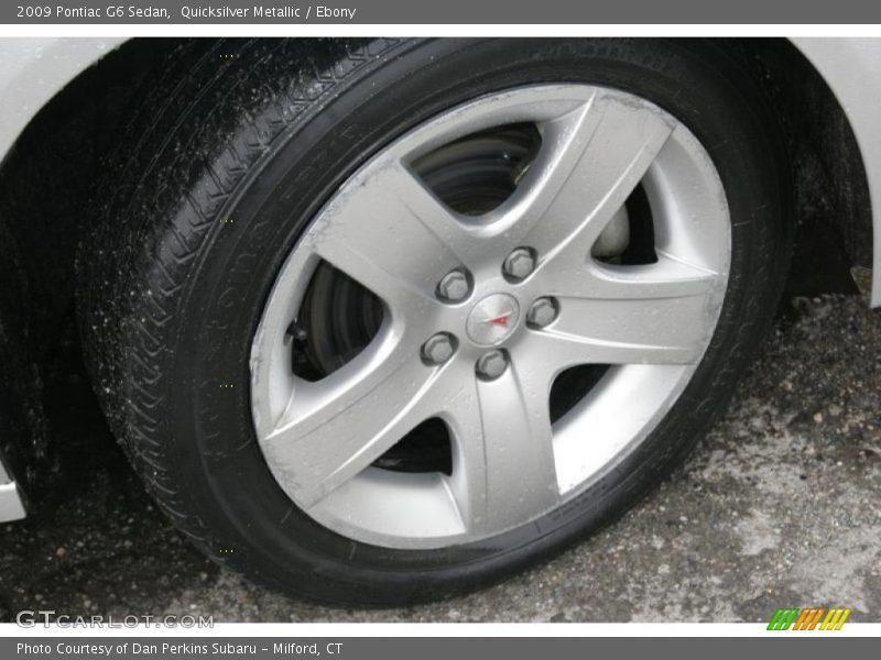 Quicksilver Metallic / Ebony 2009 Pontiac G6 Sedan