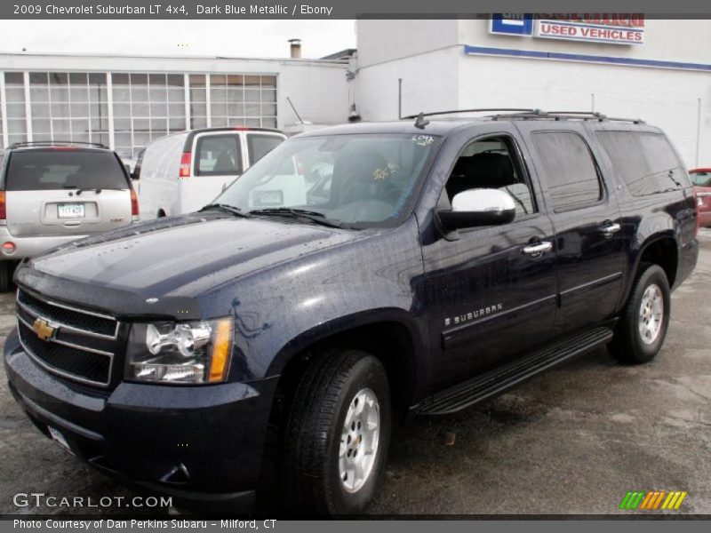 Dark Blue Metallic / Ebony 2009 Chevrolet Suburban LT 4x4