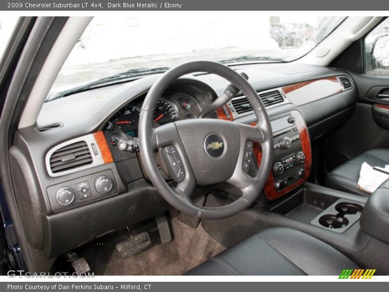 Dark Blue Metallic / Ebony 2009 Chevrolet Suburban LT 4x4