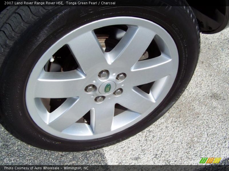 Tonga Green Pearl / Charcoal 2007 Land Rover Range Rover HSE