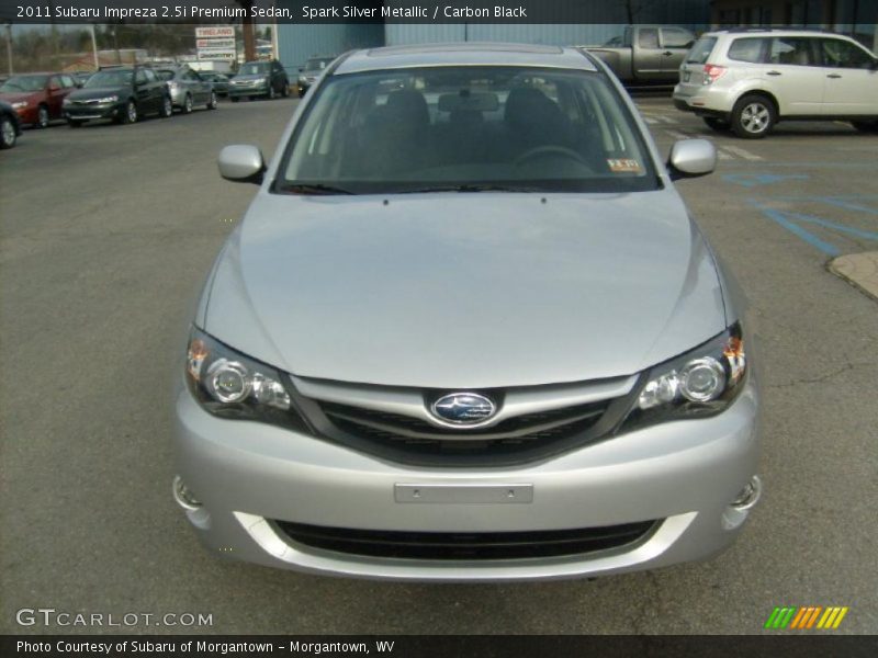 Spark Silver Metallic / Carbon Black 2011 Subaru Impreza 2.5i Premium Sedan
