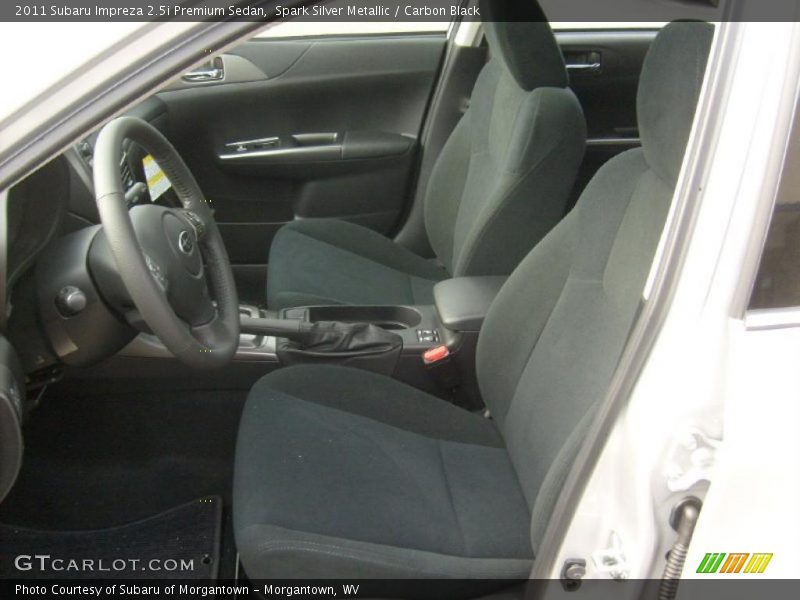 Spark Silver Metallic / Carbon Black 2011 Subaru Impreza 2.5i Premium Sedan