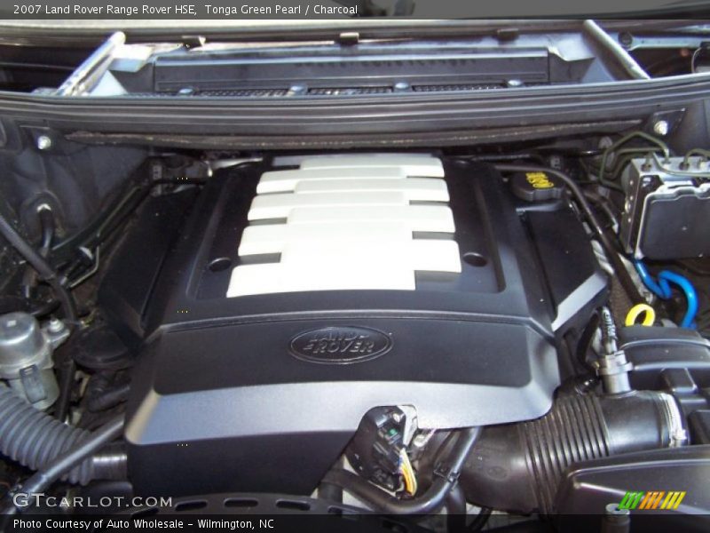 Tonga Green Pearl / Charcoal 2007 Land Rover Range Rover HSE