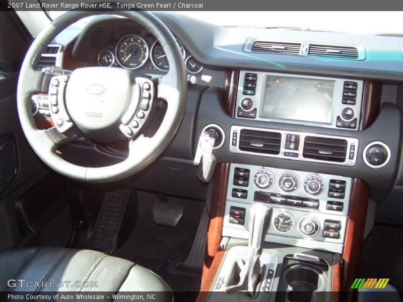 Tonga Green Pearl / Charcoal 2007 Land Rover Range Rover HSE