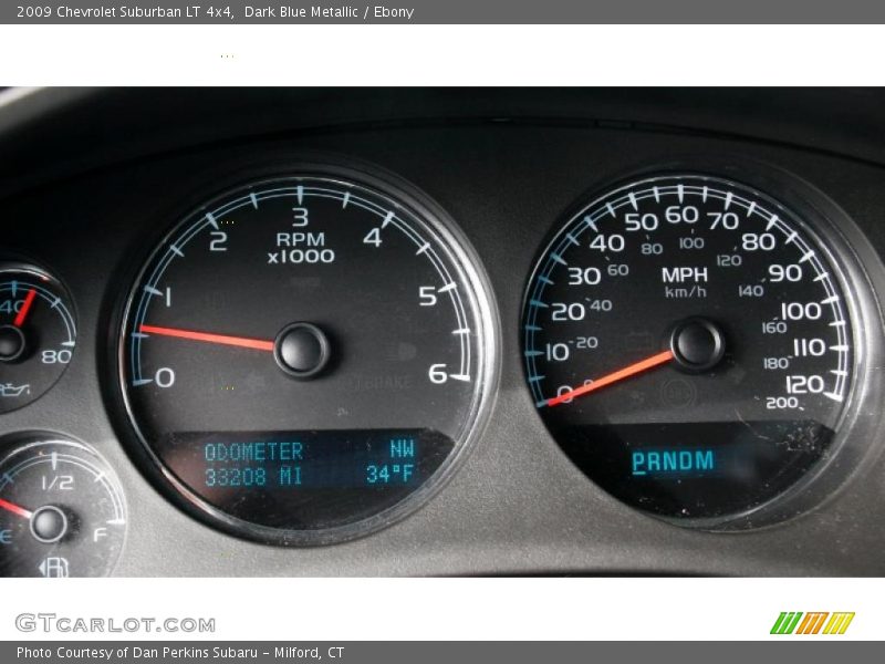 Dark Blue Metallic / Ebony 2009 Chevrolet Suburban LT 4x4