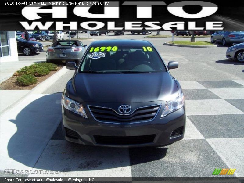 Magnetic Gray Metallic / Ash Gray 2010 Toyota Camry LE