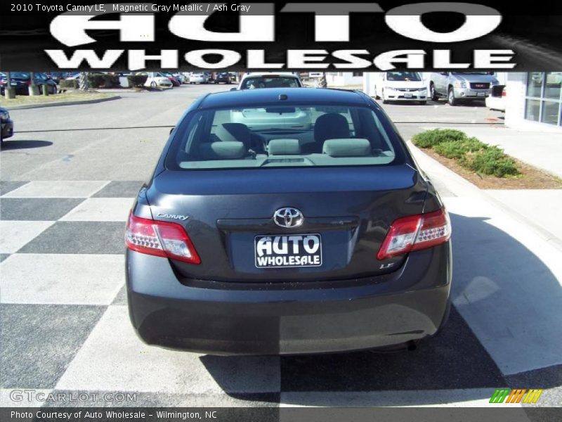 Magnetic Gray Metallic / Ash Gray 2010 Toyota Camry LE