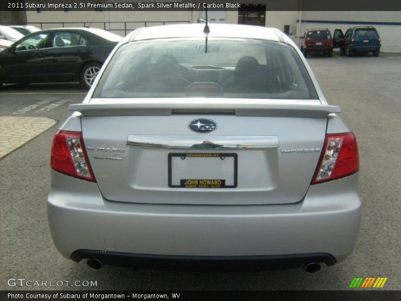 Spark Silver Metallic / Carbon Black 2011 Subaru Impreza 2.5i Premium Sedan