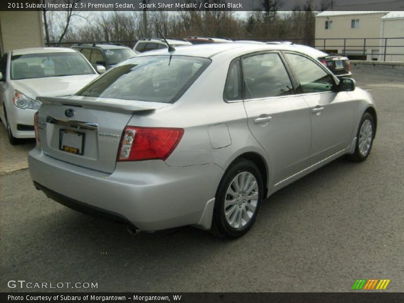 Spark Silver Metallic / Carbon Black 2011 Subaru Impreza 2.5i Premium Sedan