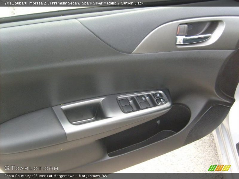 Spark Silver Metallic / Carbon Black 2011 Subaru Impreza 2.5i Premium Sedan
