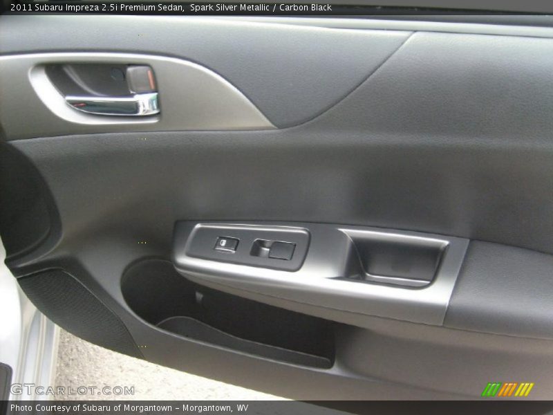 Spark Silver Metallic / Carbon Black 2011 Subaru Impreza 2.5i Premium Sedan