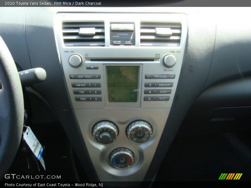 Flint Mica / Dark Charcoal 2010 Toyota Yaris Sedan