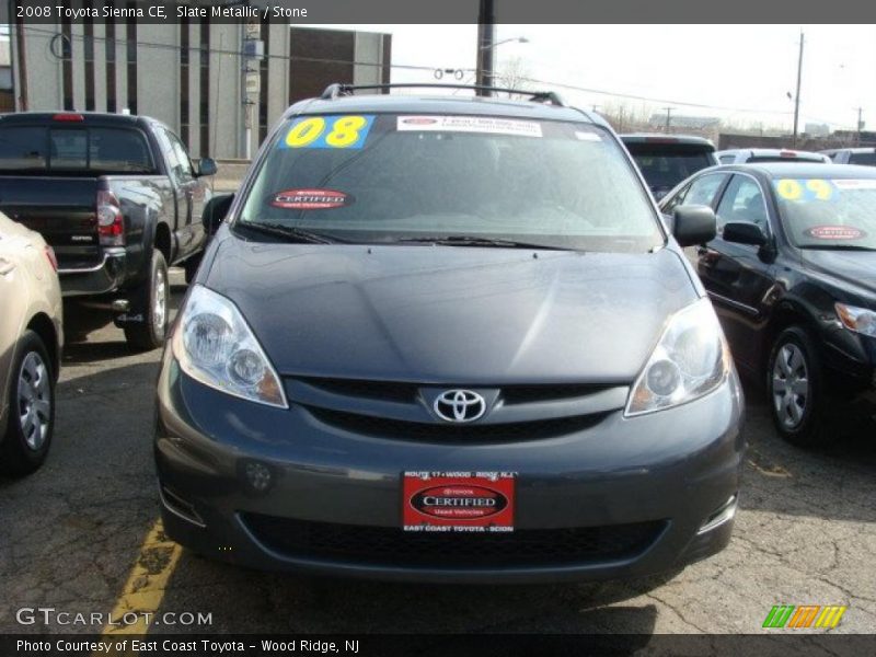 Slate Metallic / Stone 2008 Toyota Sienna CE