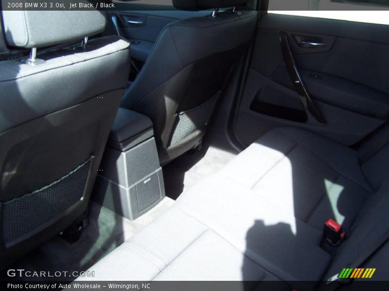 Jet Black / Black 2008 BMW X3 3.0si