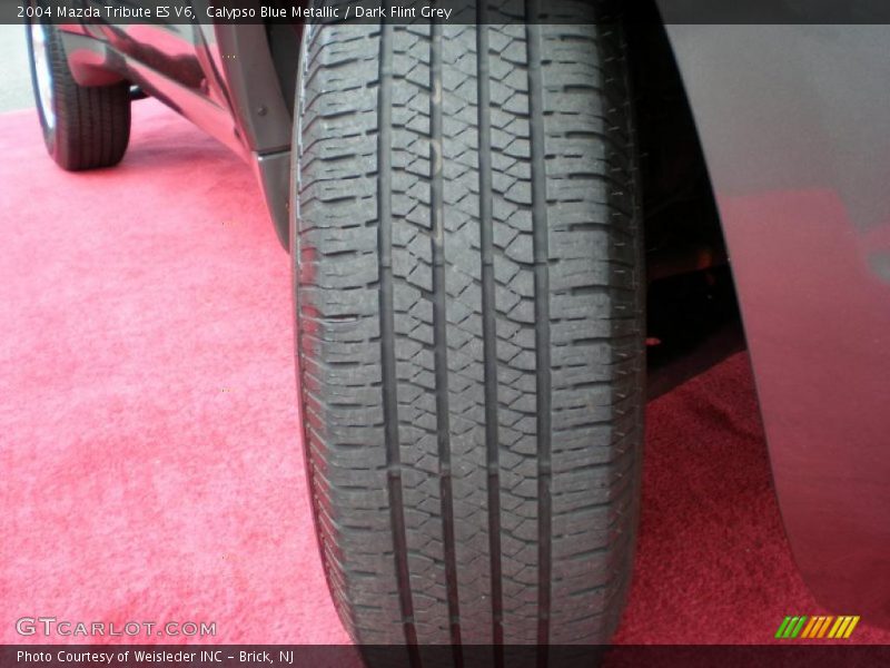 Calypso Blue Metallic / Dark Flint Grey 2004 Mazda Tribute ES V6