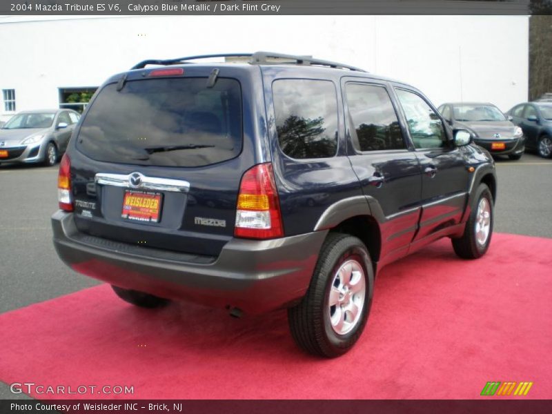 Calypso Blue Metallic / Dark Flint Grey 2004 Mazda Tribute ES V6