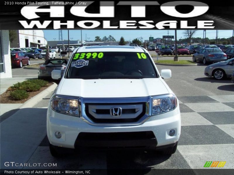 Taffeta White / Gray 2010 Honda Pilot Touring
