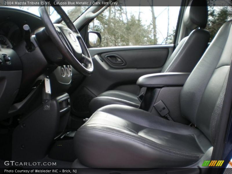 Calypso Blue Metallic / Dark Flint Grey 2004 Mazda Tribute ES V6