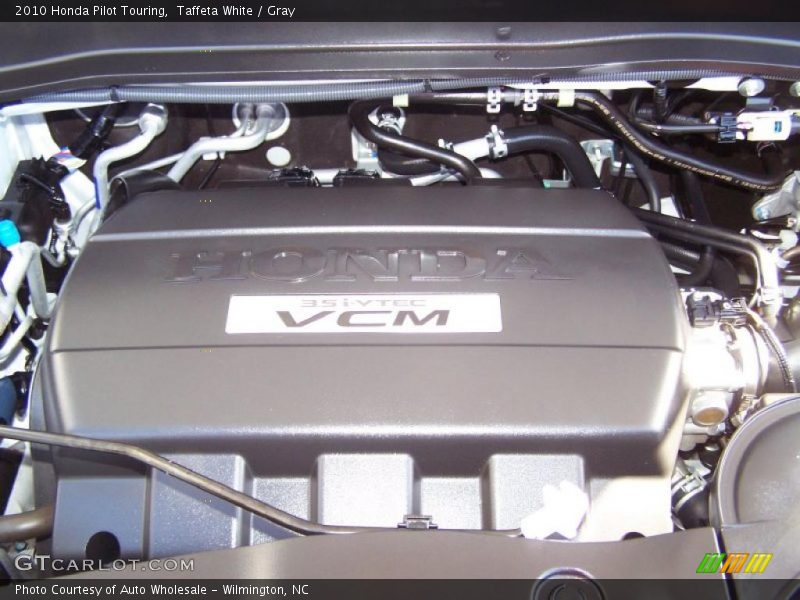 Taffeta White / Gray 2010 Honda Pilot Touring