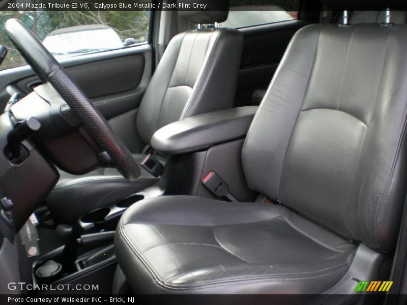 Calypso Blue Metallic / Dark Flint Grey 2004 Mazda Tribute ES V6