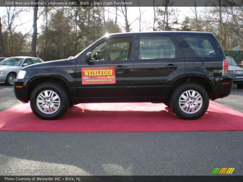 Black / Black/Light Parchment 2006 Mercury Mariner Convenience 4WD