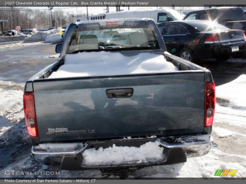 Blue Granite Metallic / Medium Pewter 2007 Chevrolet Colorado LS Regular Cab