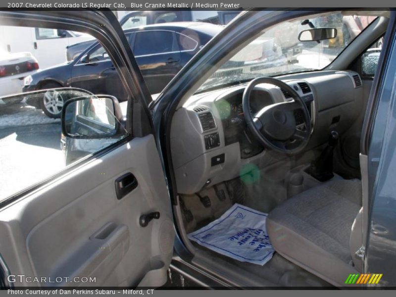 Blue Granite Metallic / Medium Pewter 2007 Chevrolet Colorado LS Regular Cab