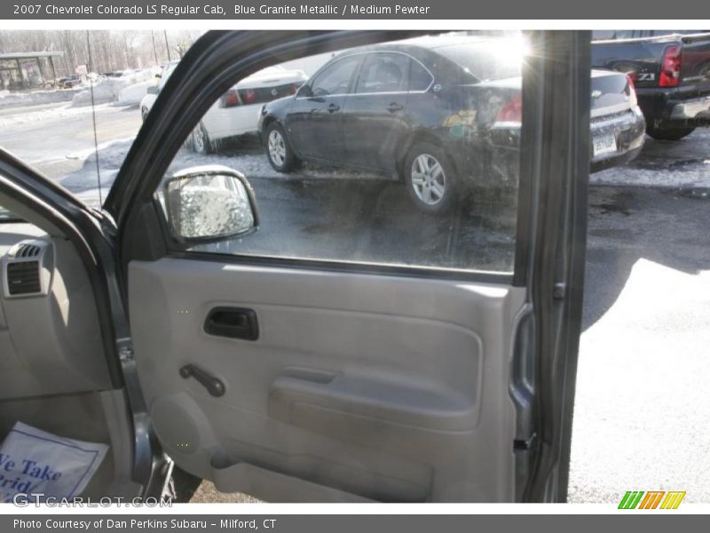 Blue Granite Metallic / Medium Pewter 2007 Chevrolet Colorado LS Regular Cab