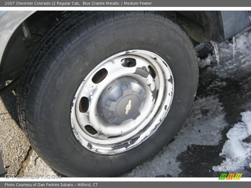 Blue Granite Metallic / Medium Pewter 2007 Chevrolet Colorado LS Regular Cab