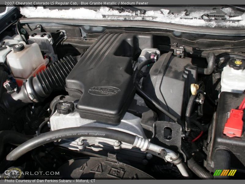 Blue Granite Metallic / Medium Pewter 2007 Chevrolet Colorado LS Regular Cab