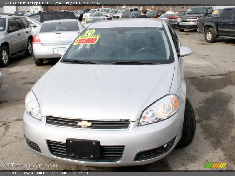 Cyber Gray Metallic / Ebony 2010 Chevrolet Impala LT
