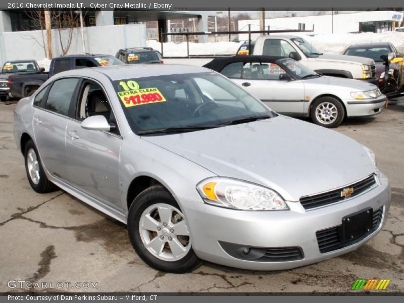 Cyber Gray Metallic / Ebony 2010 Chevrolet Impala LT